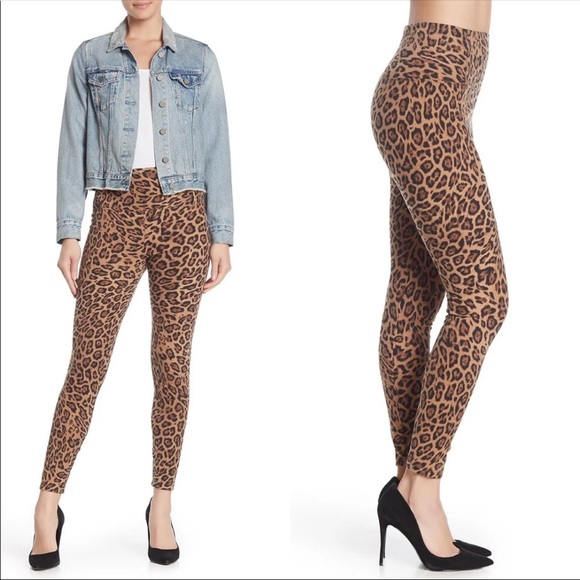 love, Fire Pants - NWT Love, Fire Leopard Print Skinny Leggings
